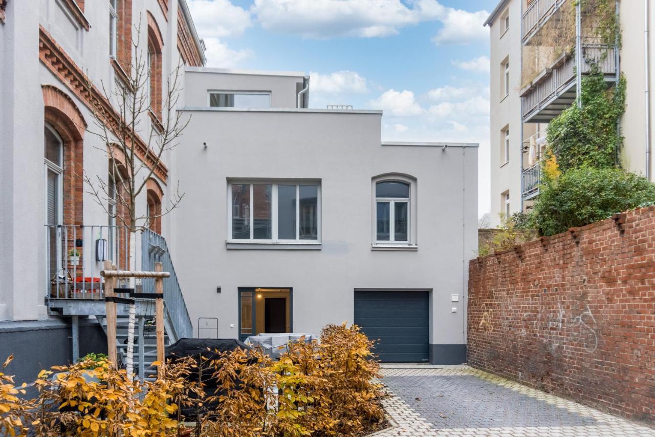Bohnapartments - Town House Am Stadtpark - Gratis Parkplatz - Wlan Erfurt Exterior photo